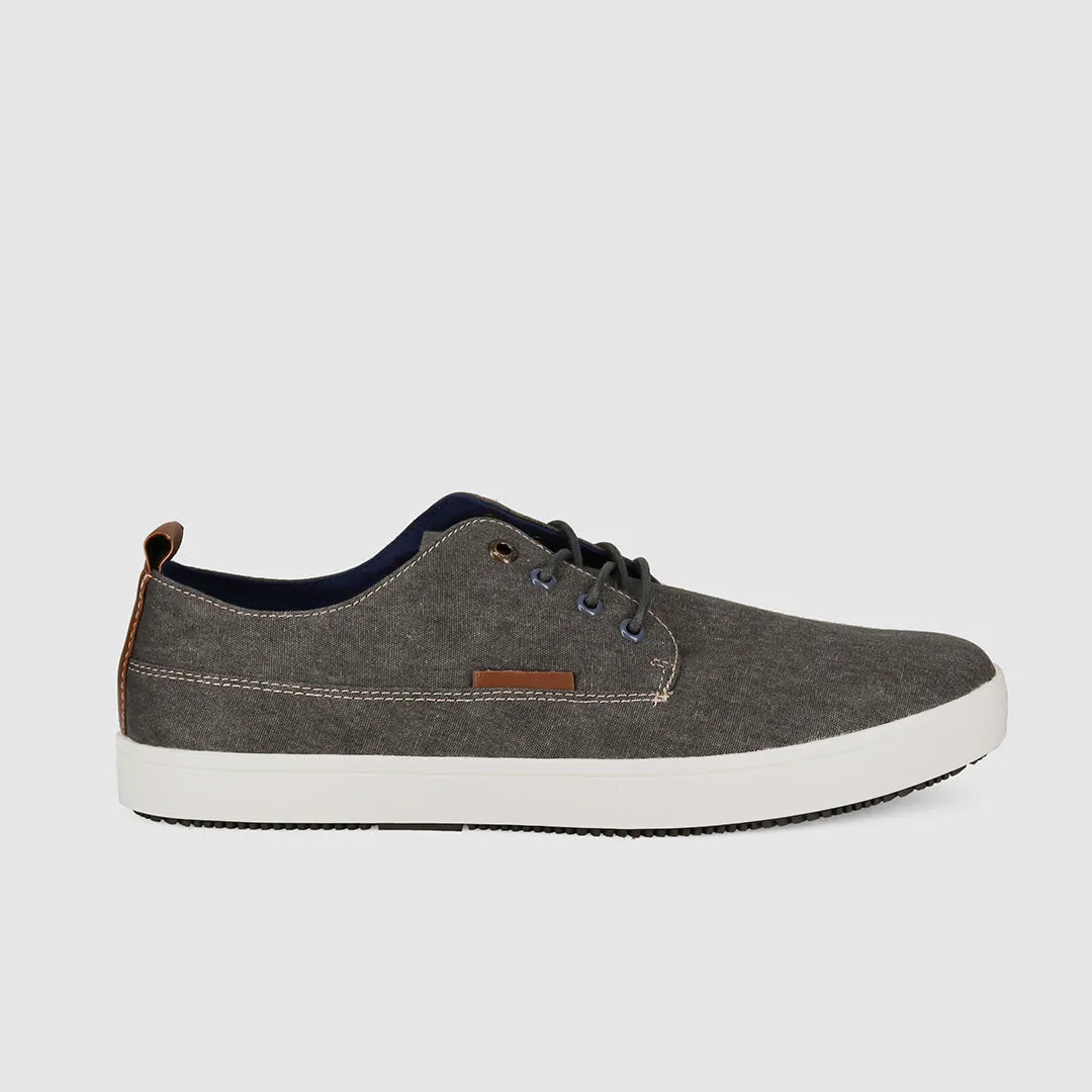 Hart Casual Shoes Grey Full Grip Clean Structure