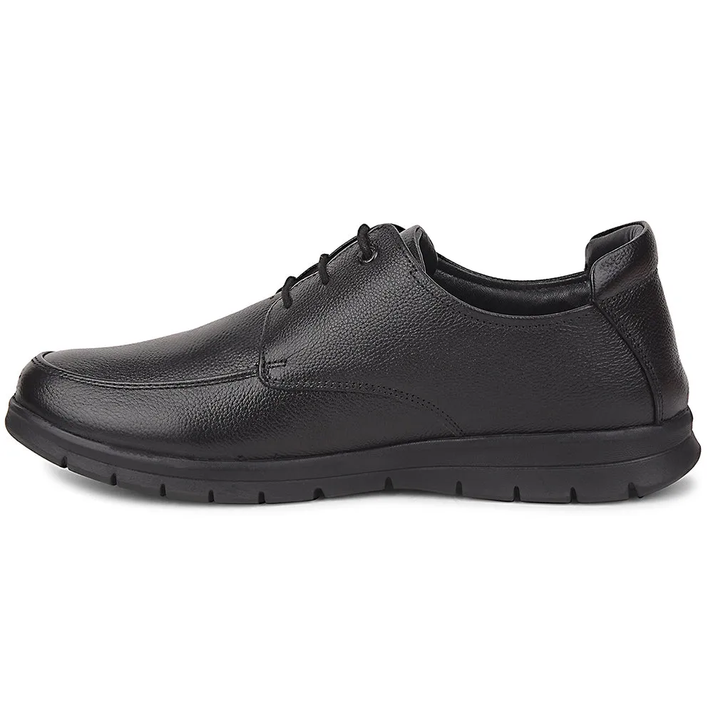 Occasion Sharp Cool Pace Healers Black Formal Lacing Derby Shoes For Men J757-15 By Liberty