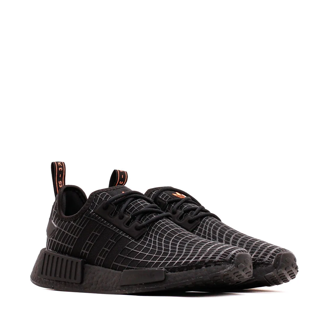 Adidas Originals Men NMD R1 Boost Black GX9529 Action Ready Ice Guard
