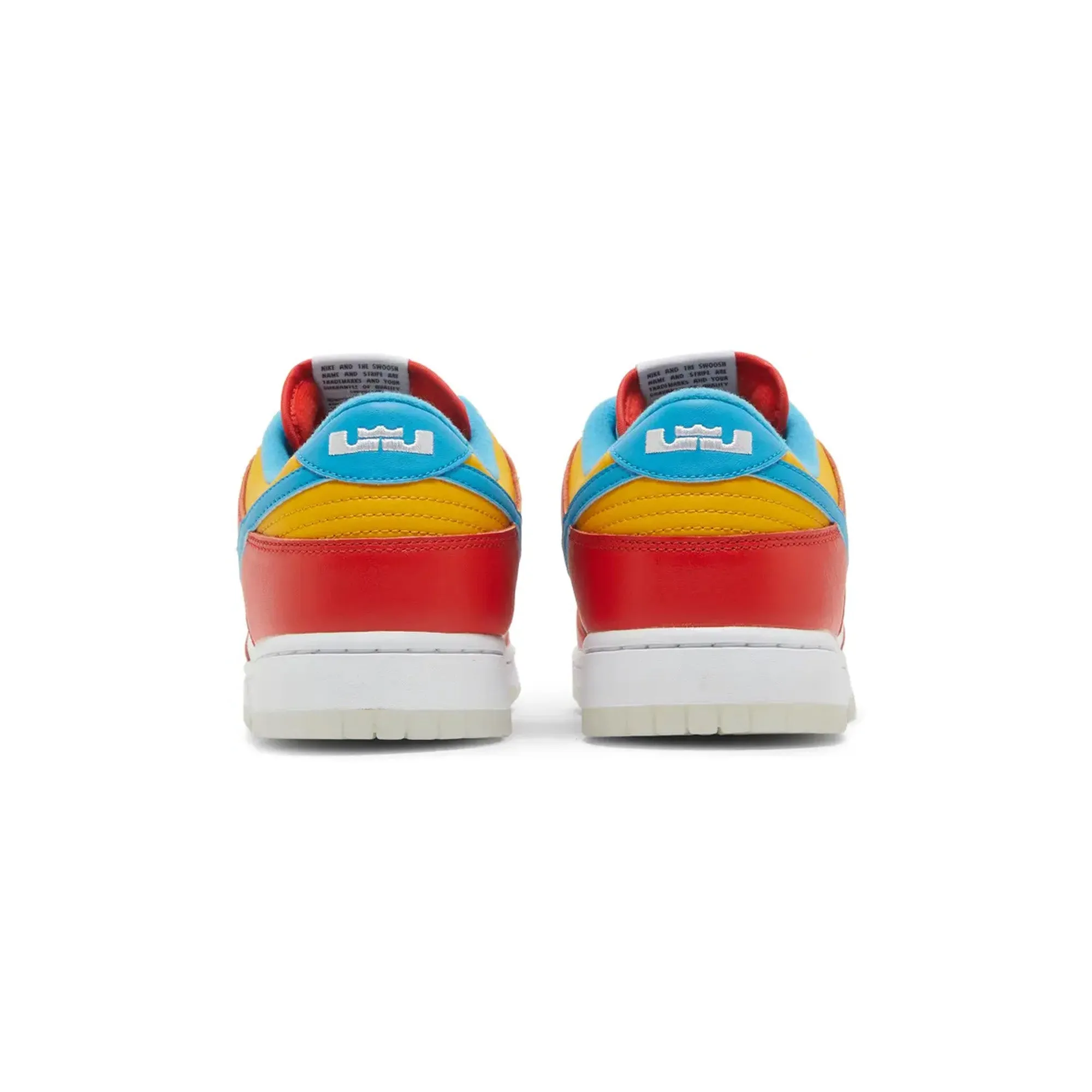 Comfort Tongue Quick Motion Dunk Low QS x LeBron James 'Fruity Pebbles' (2022)