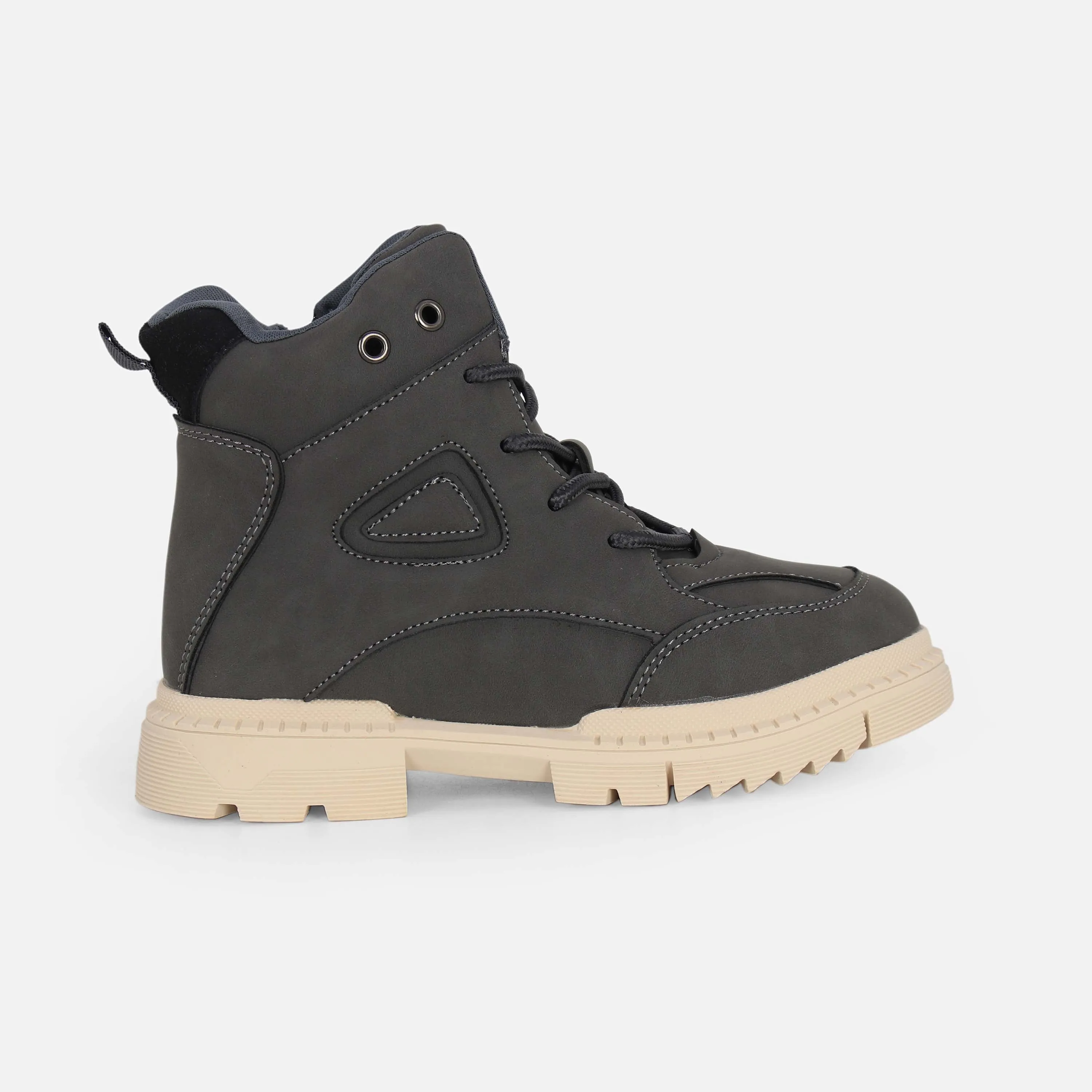 BOYS CASUAL VELCRO BOOTS Outdoor Utility Shock Absorbing Urban Commute