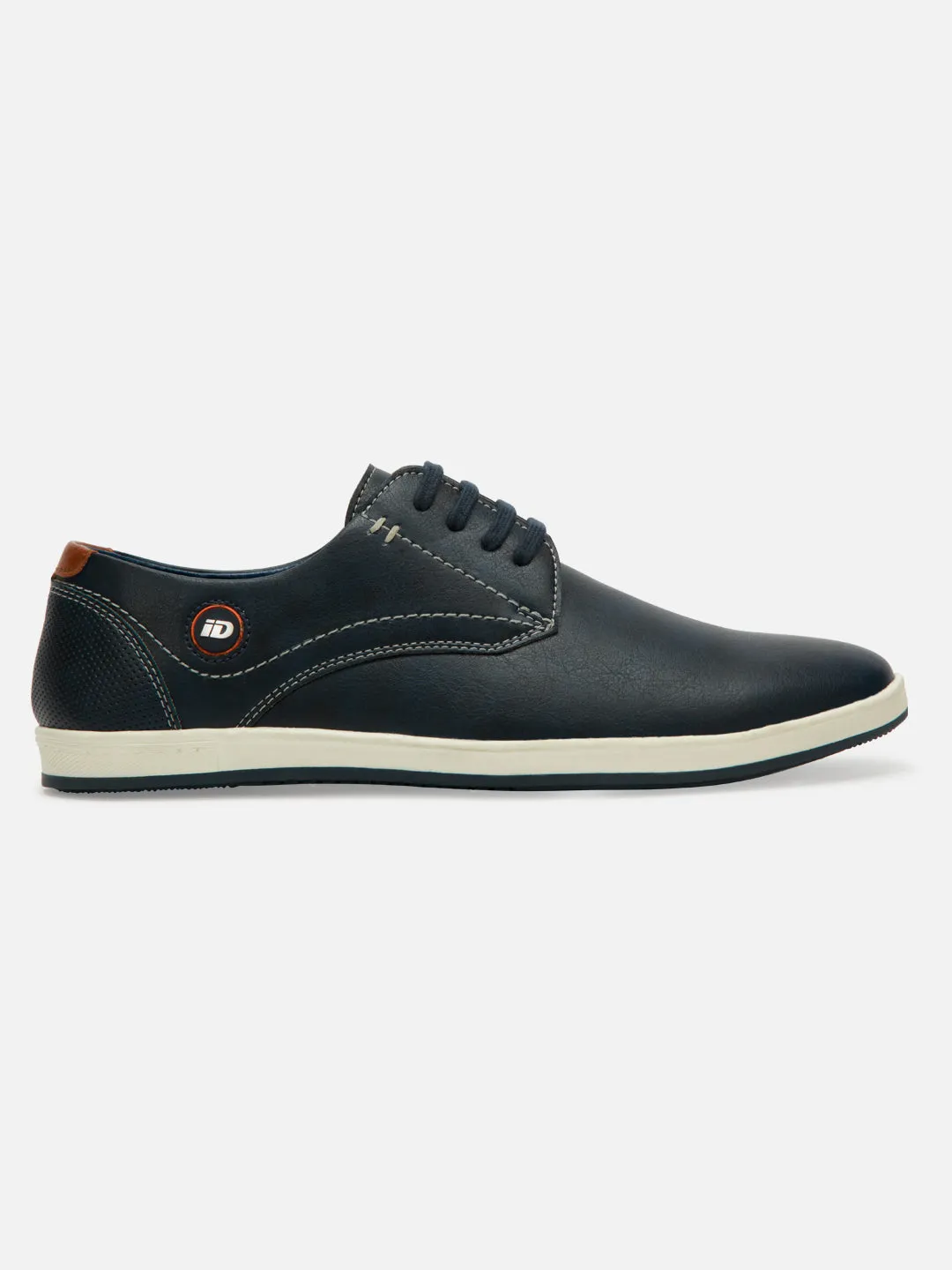 Men's Navy Blue Regular Toe Lace Up Casual (IX1012) Spring Bloom