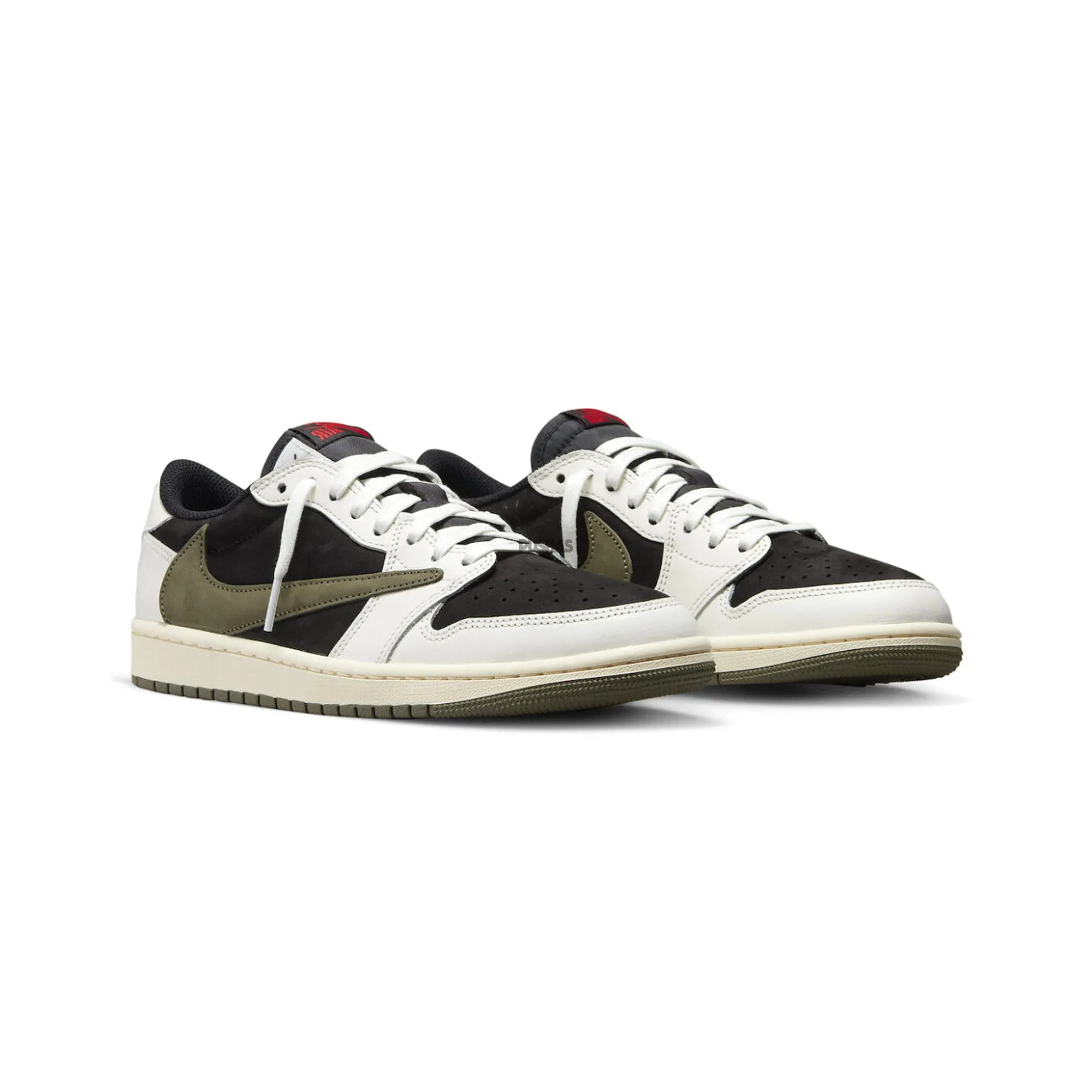 Air Jordan 1 Retro Low OG SP 'Travis Scott Olive' Women's (2023) Balance Fit