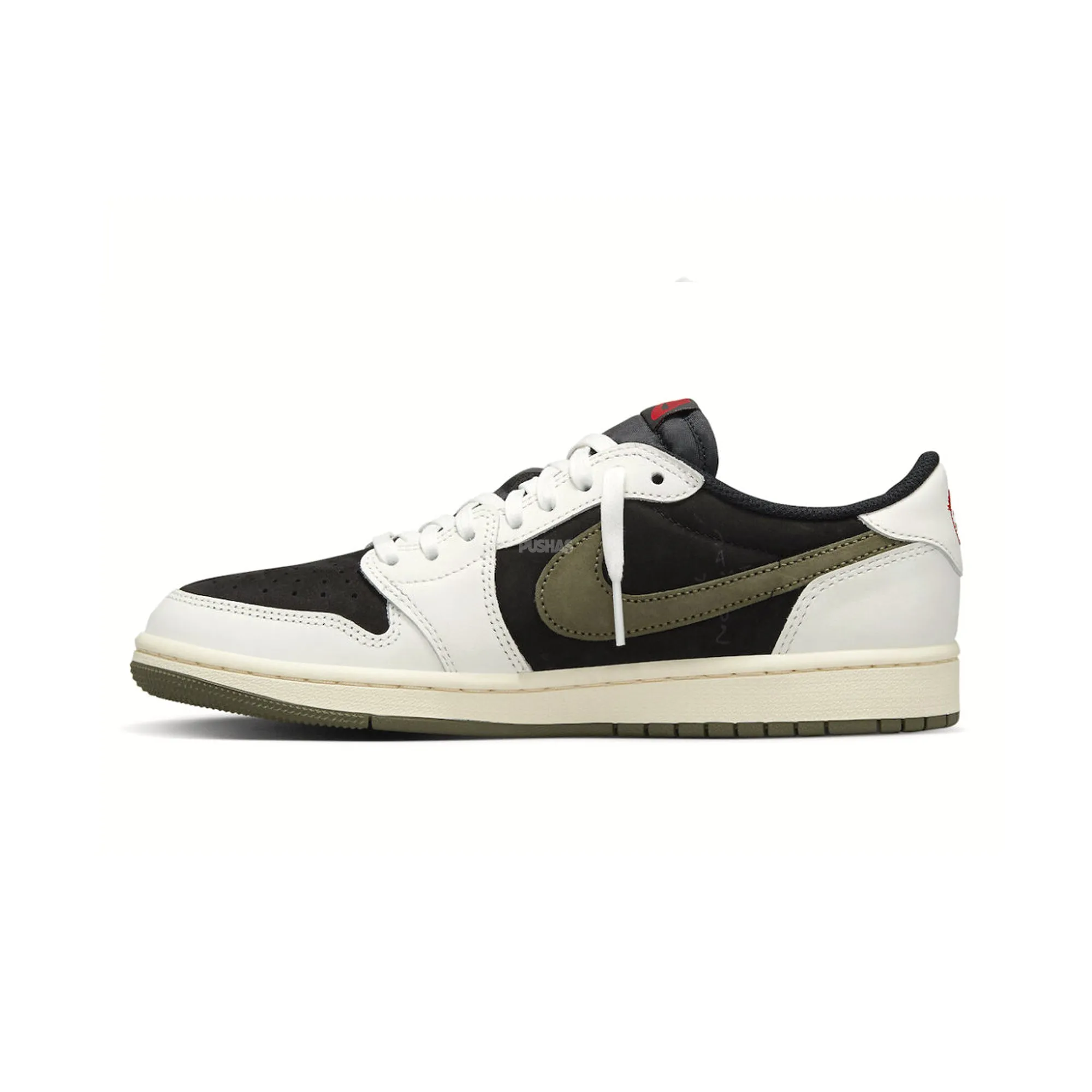 Air Jordan 1 Retro Low OG SP 'Travis Scott Olive' Women's (2023) Soft Fitness