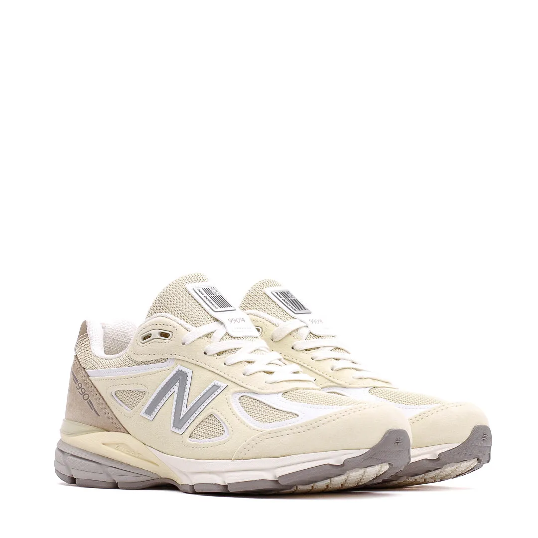 New Balance Unisex 990v4 Limestone Made In USA U990TE4 Wind Chill Smooth ride