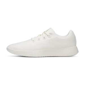 Women's Wool Runner NZ - Natural White (Natural White Sole) Clean Line