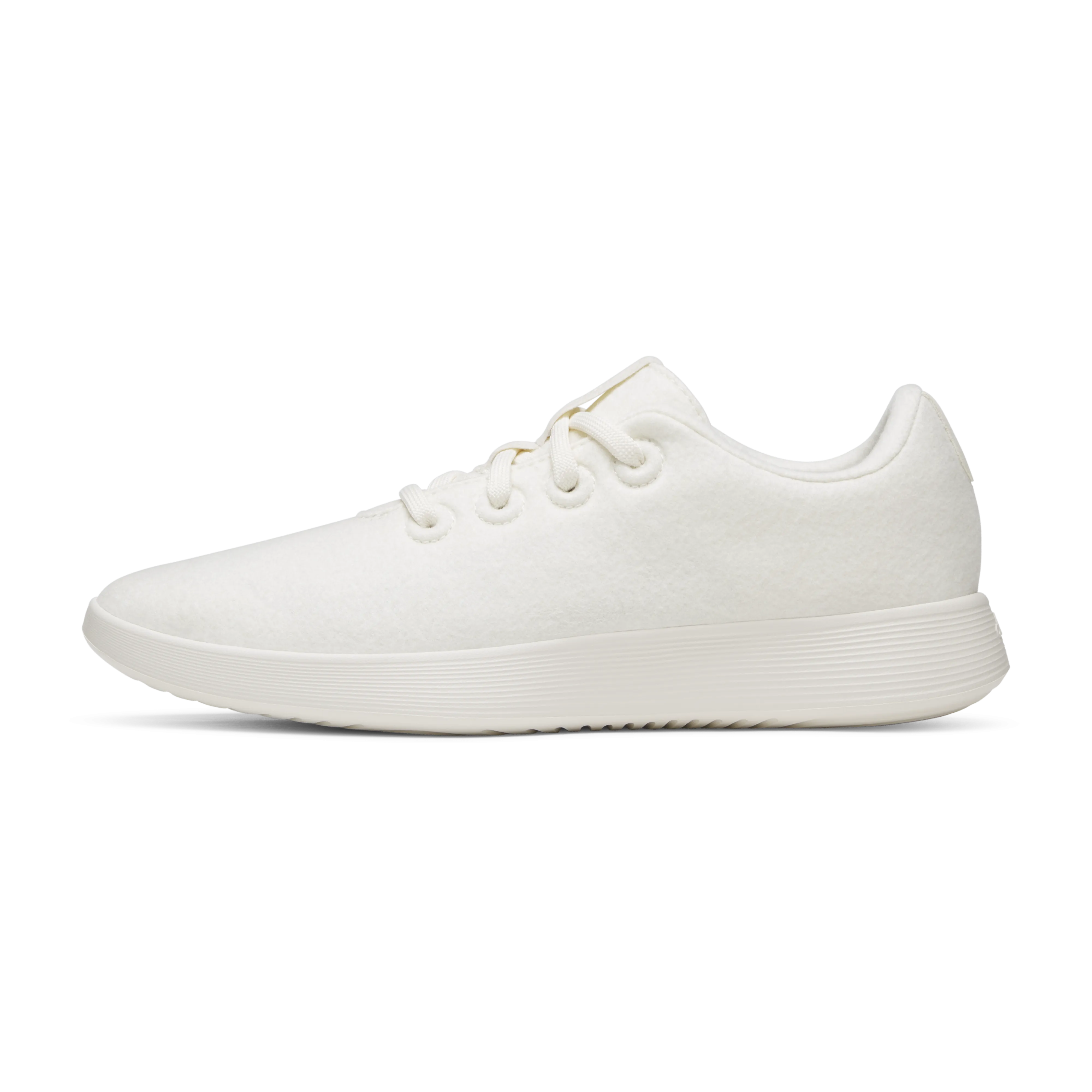 Women's Wool Runner NZ - Natural White (Natural White Sole) Clean Line