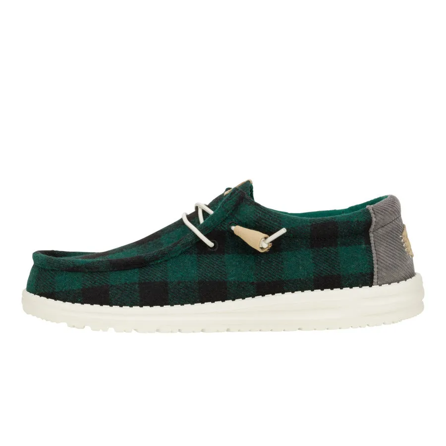 Core Flex Bold Tone Wally Buffalo Plaid - Hunter Green