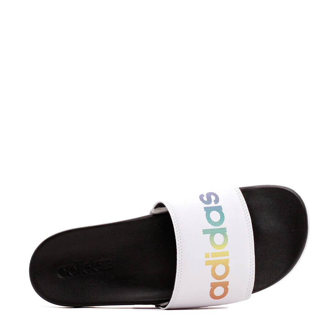 Vital Step Fitness Vibe Adidas Originals Men Adilette Comfort White H02488