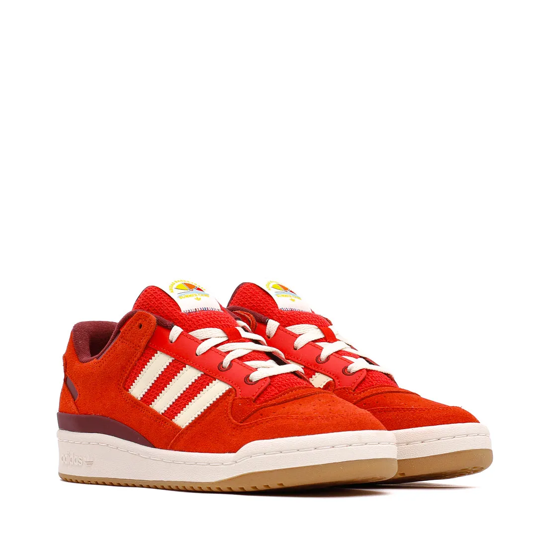 Rich Glow Adidas Originals Men Forum Low CL Red IE7176