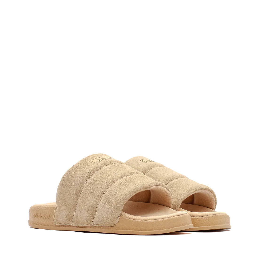 Party Mood Adidas Women Adilette Essential Beige IE9650