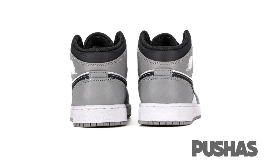 Firm Edge Craftsmanship Air Jordan 1 Mid 'Light Smoke Grey Anthracite' GS (2022)