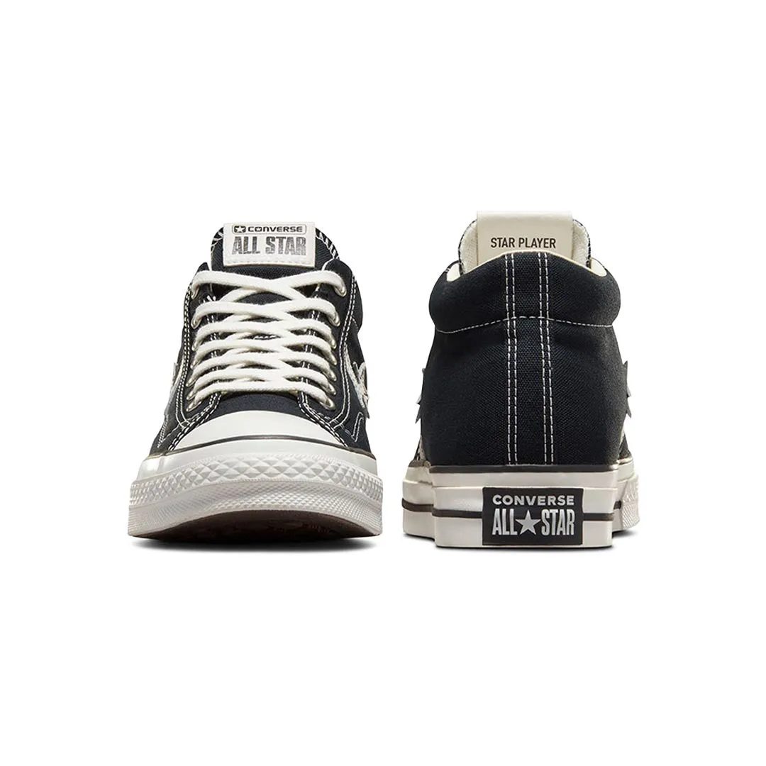 Boho Free Converse - Unisex Star Player 76 Mid Top Shoes (A06920C)