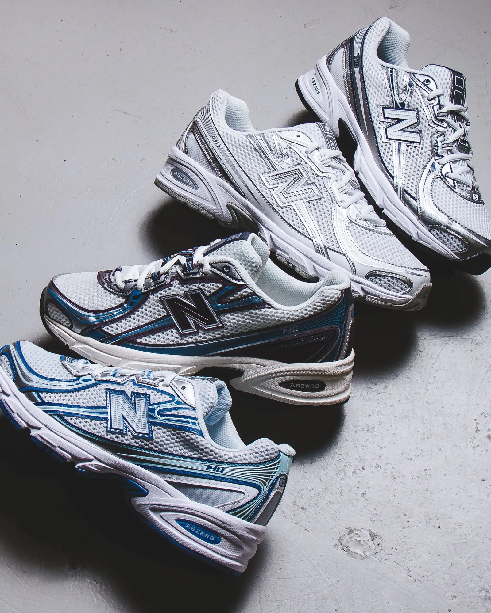 New Balance Unisex 740 Ice Blue U740LB2 Ice Grip