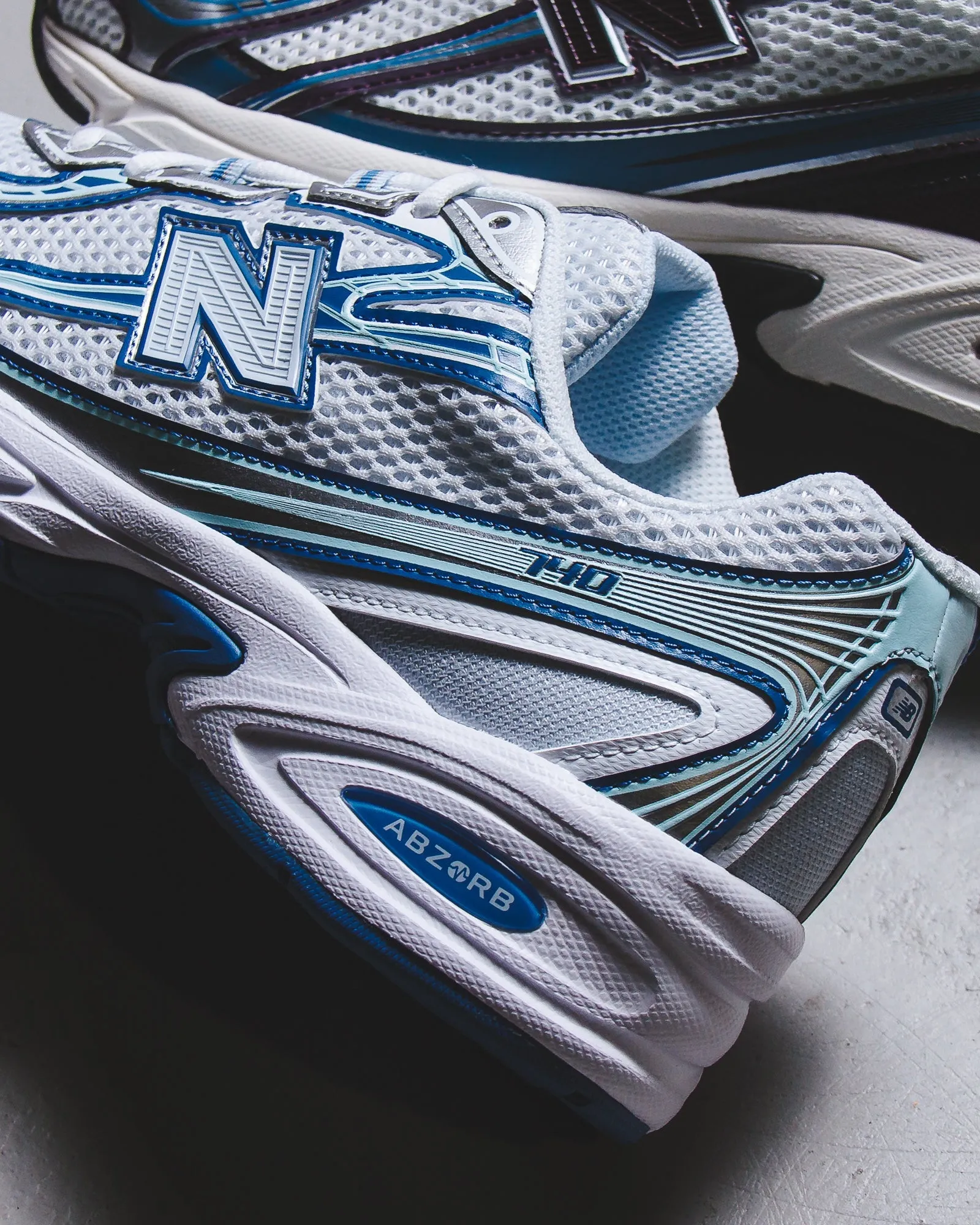 New Balance Unisex 740 Ice Blue U740LB2 Shockproof