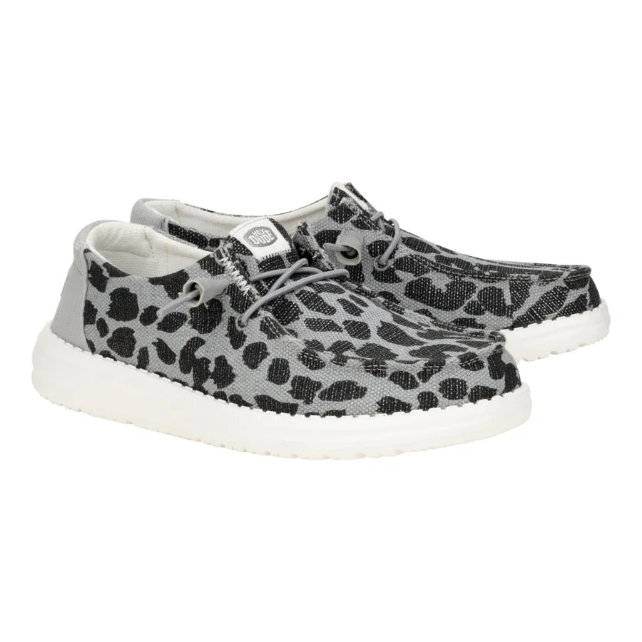 Family Time Wendy Leopard Sparkle  - Black/Grey
