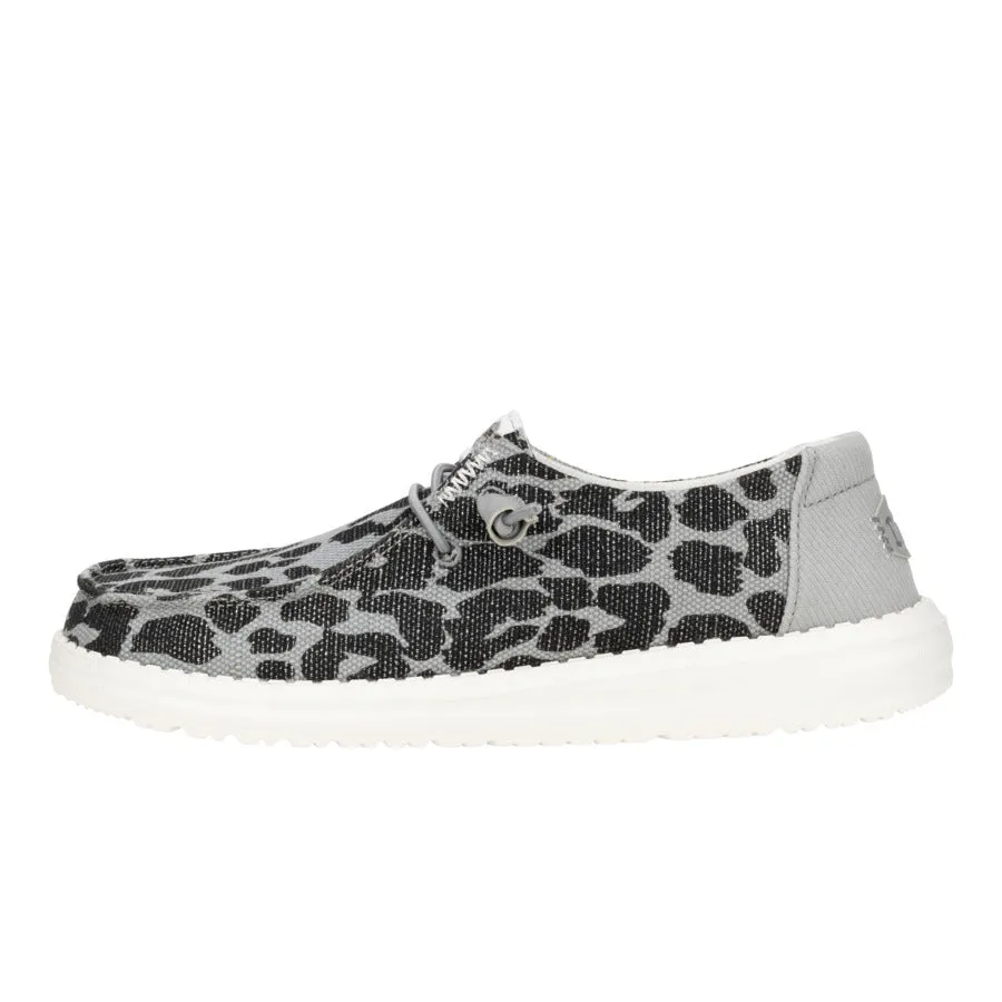 Star Shine Grip Strong Wendy Leopard Sparkle  - Black/Grey