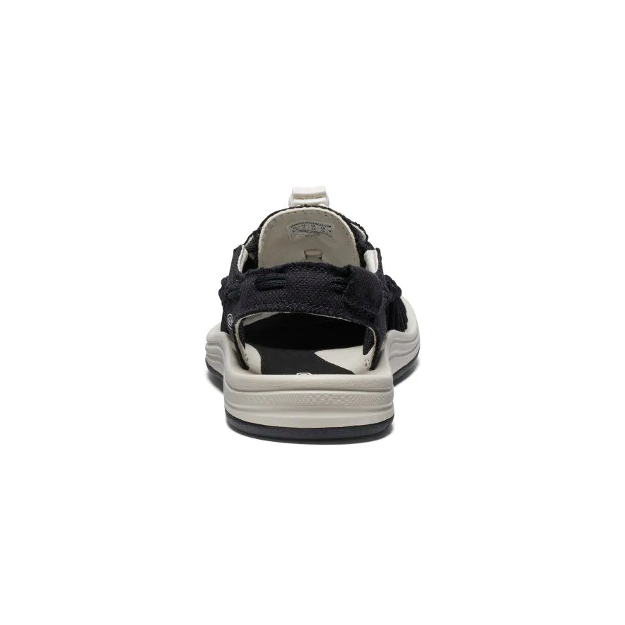Slip Resistant Cozy Travel Shoes Women's UNEEK Canvas  |  Black/Birch
