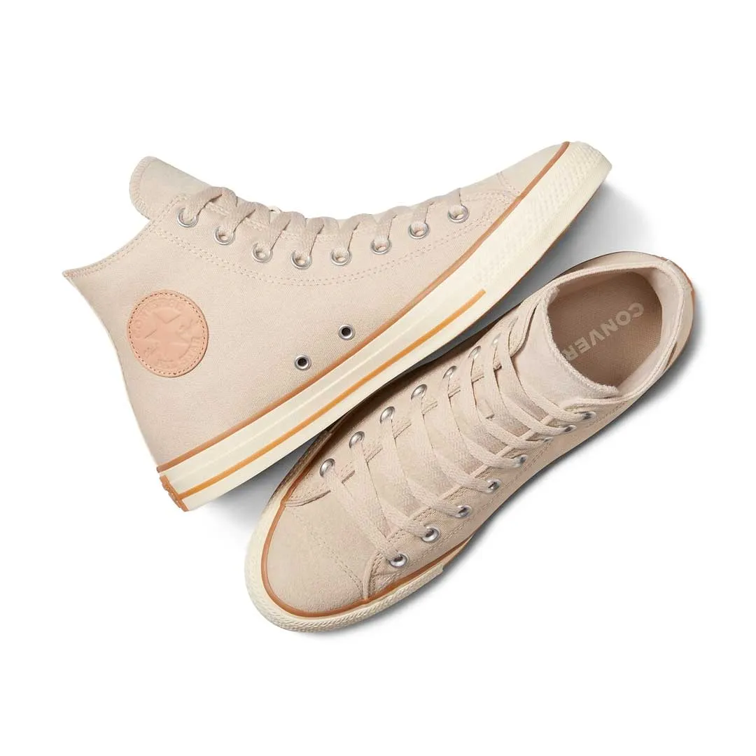 Converse - Unisex Chuck Taylor All Star Canvas & Leather High Top Shoes (A11454C) Rubber Outsole
