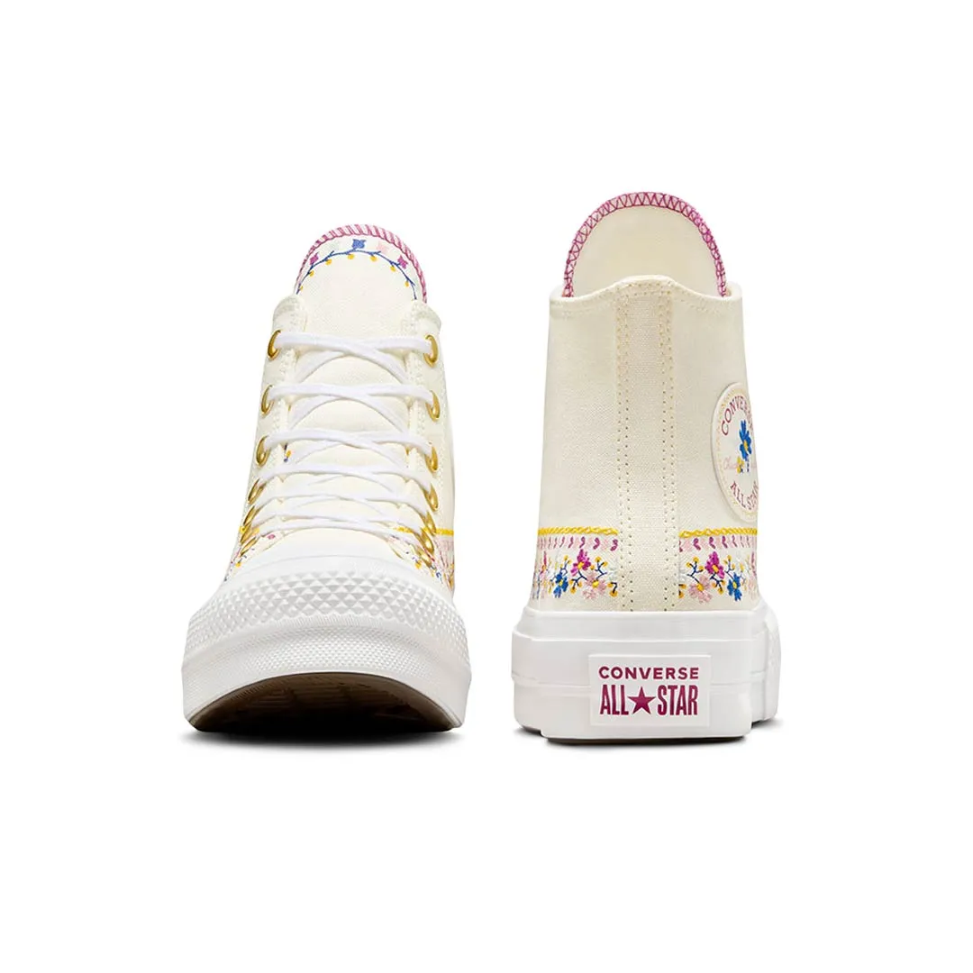 Converse - Women's Chuck Taylor All Star Lift Platform Free Spirit Florals High Top Shoes (A12050C) Air Boost