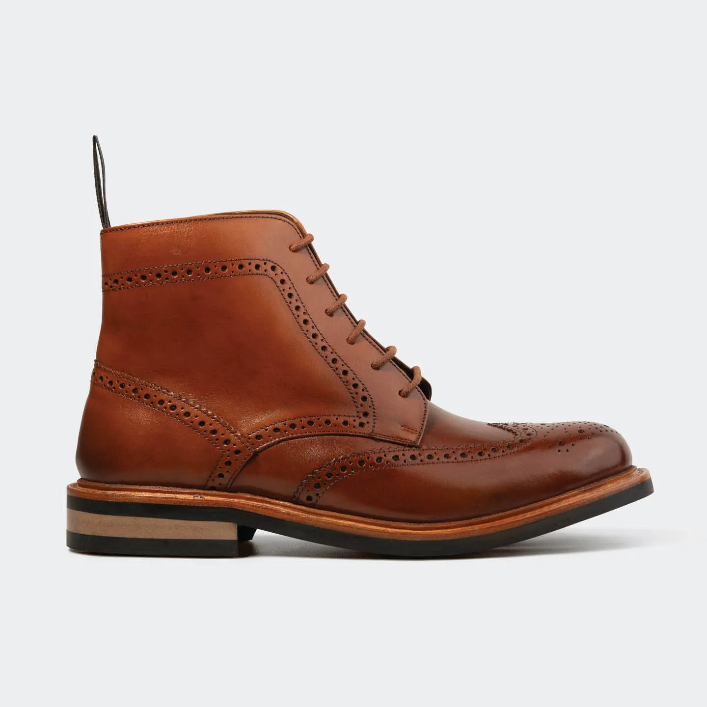 TRENTIN BURNISHED TAN Running Bright Neon