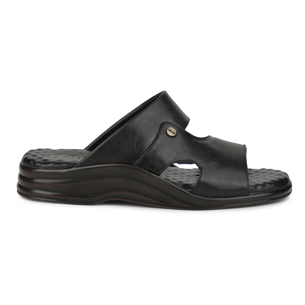 Coolers Brown Casual Slipper For Men 7123-141 By Liberty Refined Shape