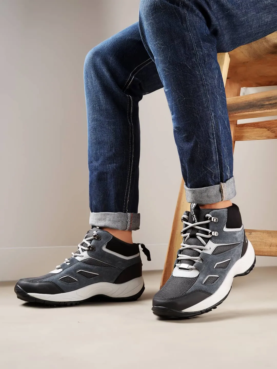 Season Ease heel cup Bacca Bucci Stompster Mens Adventure Boots