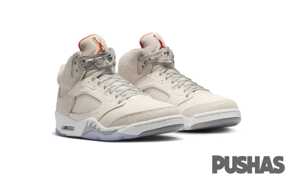 Foot Glow Snow Ride Jordan 5 Retro SE 'Craft Light Orewood Brown' (2023)