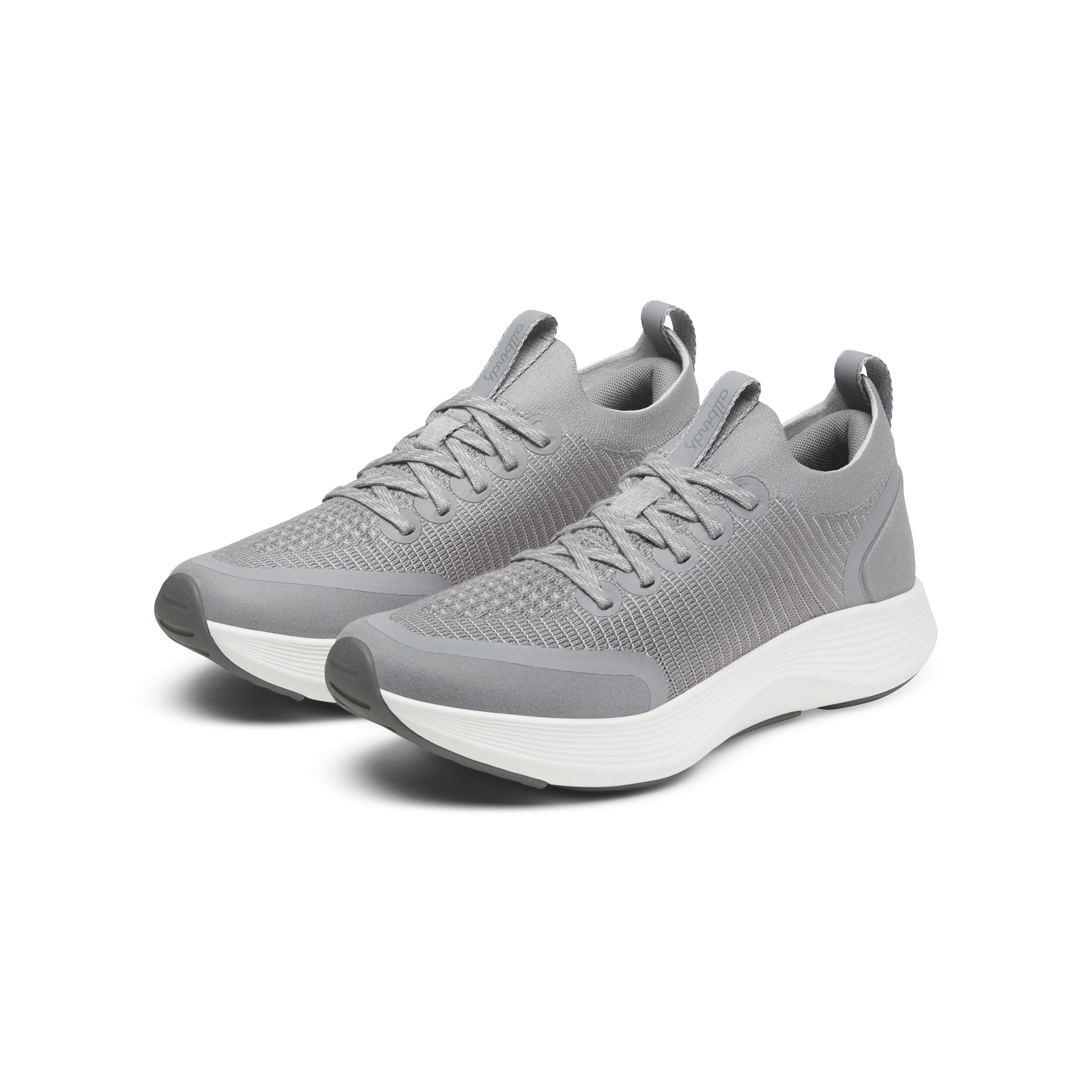 Wear   Resistant Rockered Outsole Design Women's Strider - Medium Grey (Blizzard Sole)