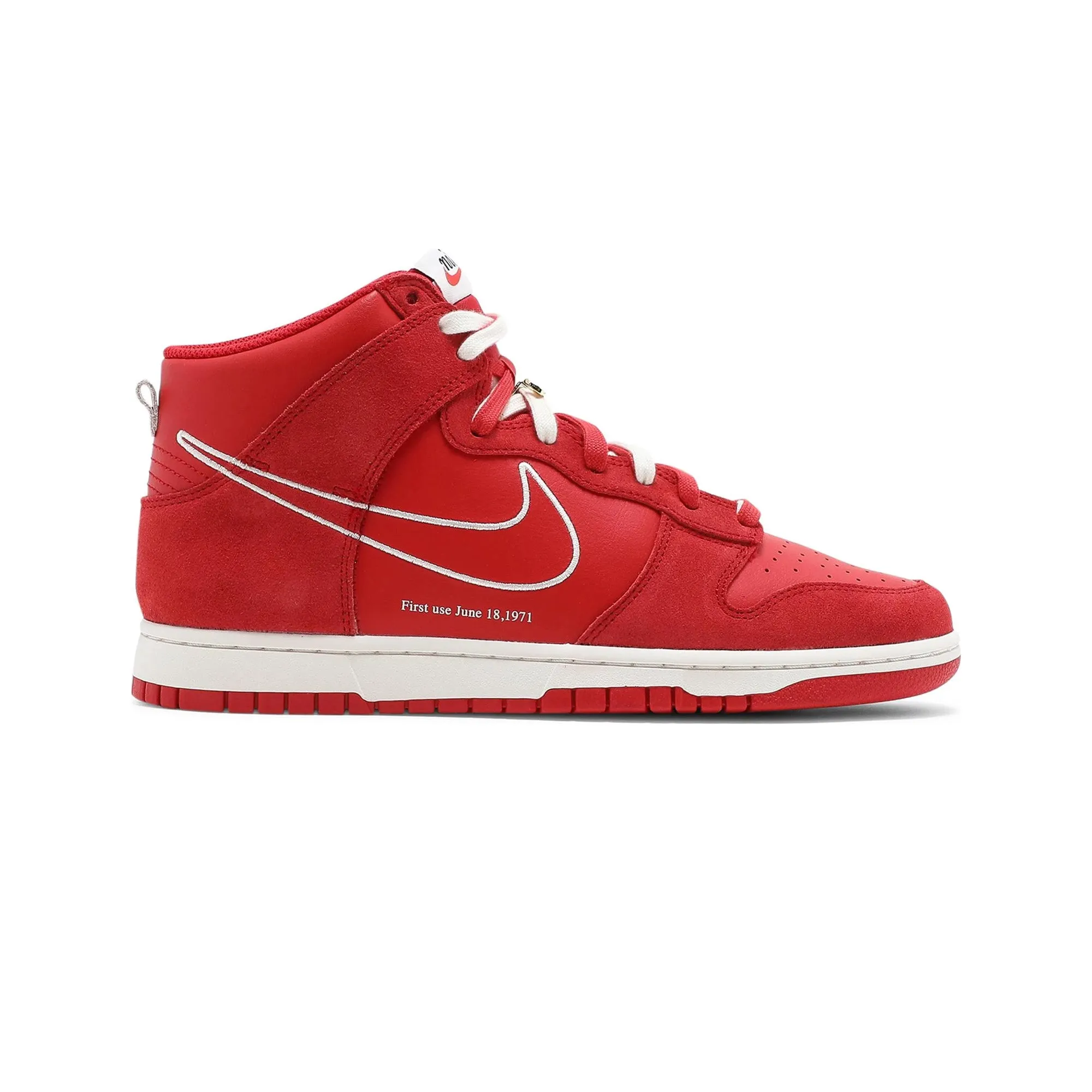 Dunk High SE 'First Use University Red' Slip On