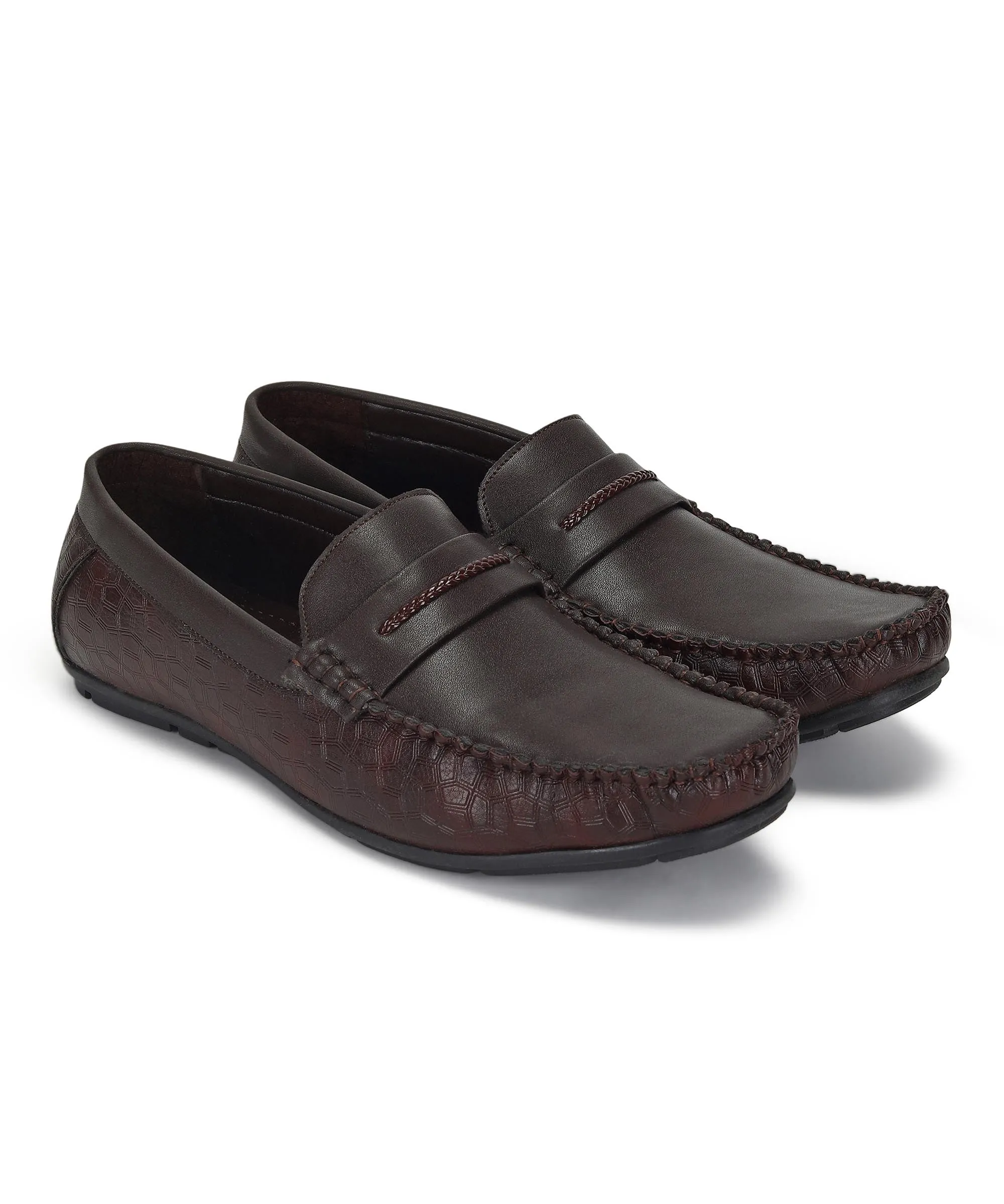 Ridge Jog Paragon K11237G Men Loafers | Stylish Walking Outdoor Shoes | Daily & Occasion Wear | Smart & Trendy | Comfortable Cushioned Soles