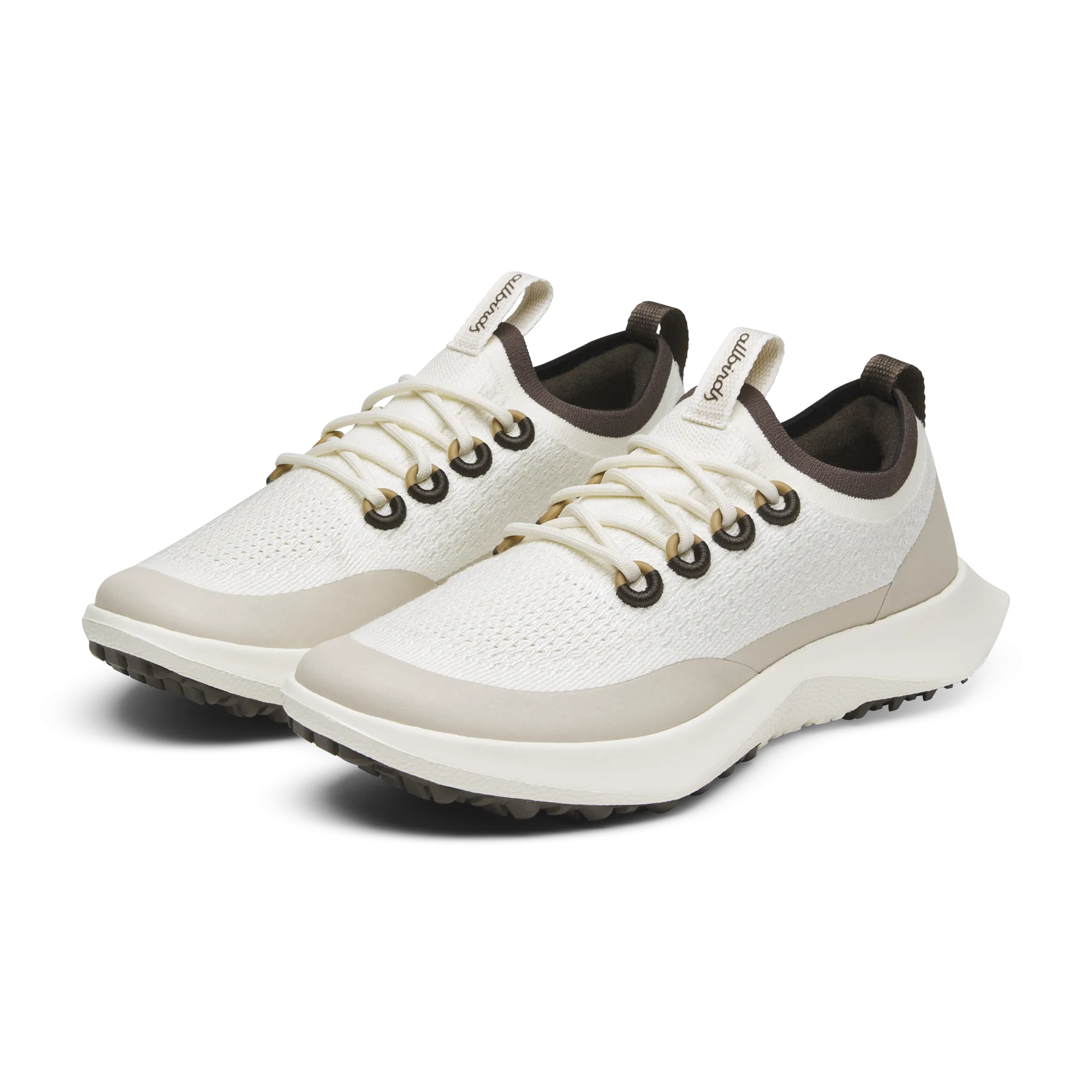Women's Tree Dasher 2 - Utility - Natural White/Rustic Brown (Natural White Sole) Rubber Tread suede upper