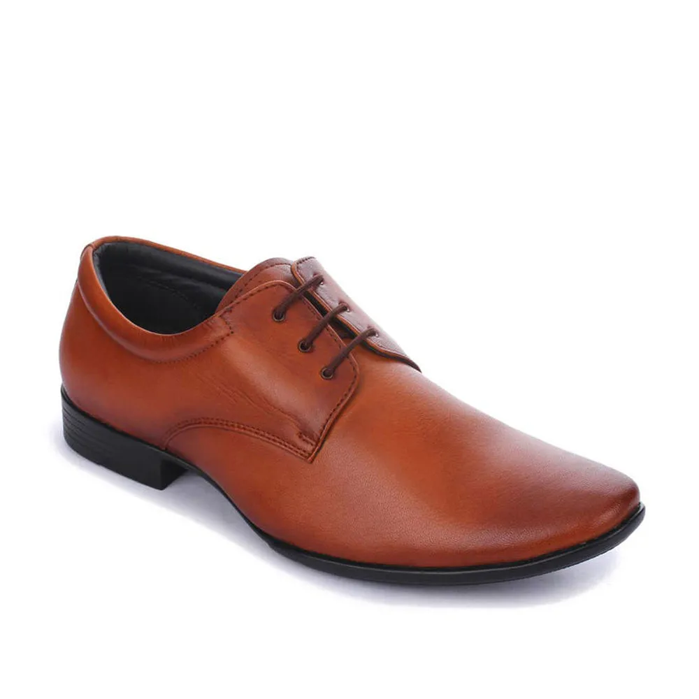 Fortune Brown Classic Oxford Shoes For Men FL-034 By Liberty High Quality Material