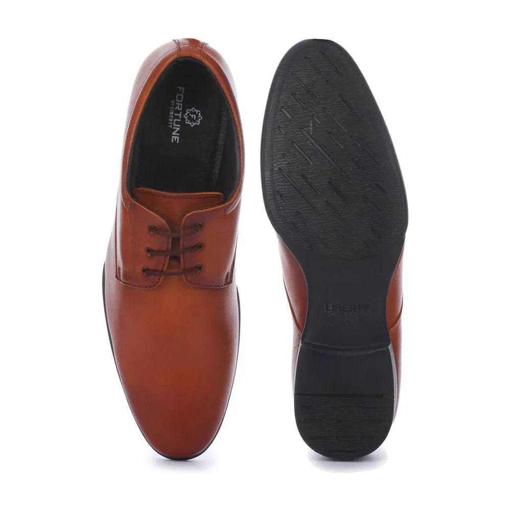 Clean Trim Fortune Brown Classic Oxford Shoes For Men FL-034 By Liberty