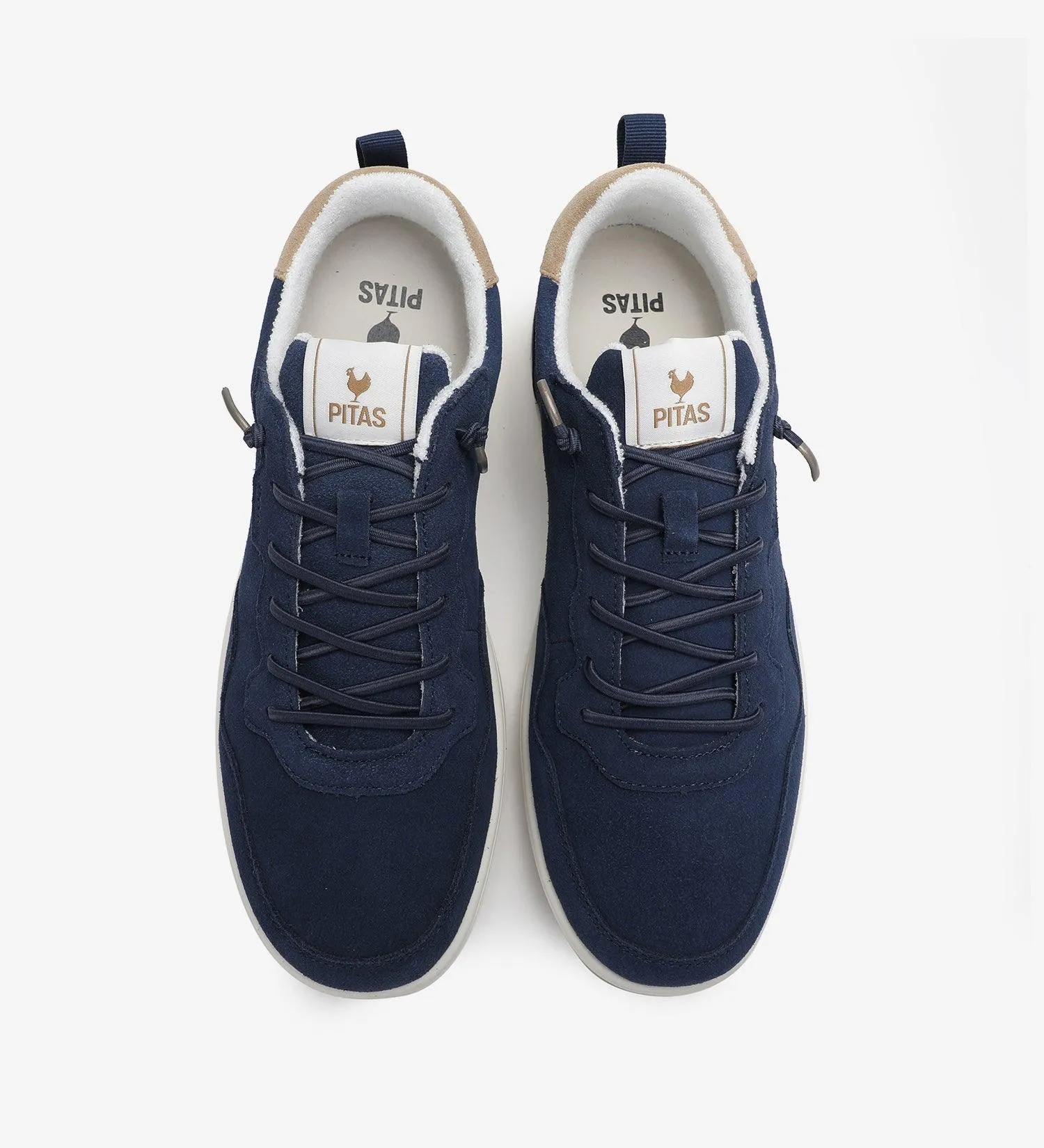 Customizable Insoles Weatherproof Bounce Zone Mahon Suede Trainers