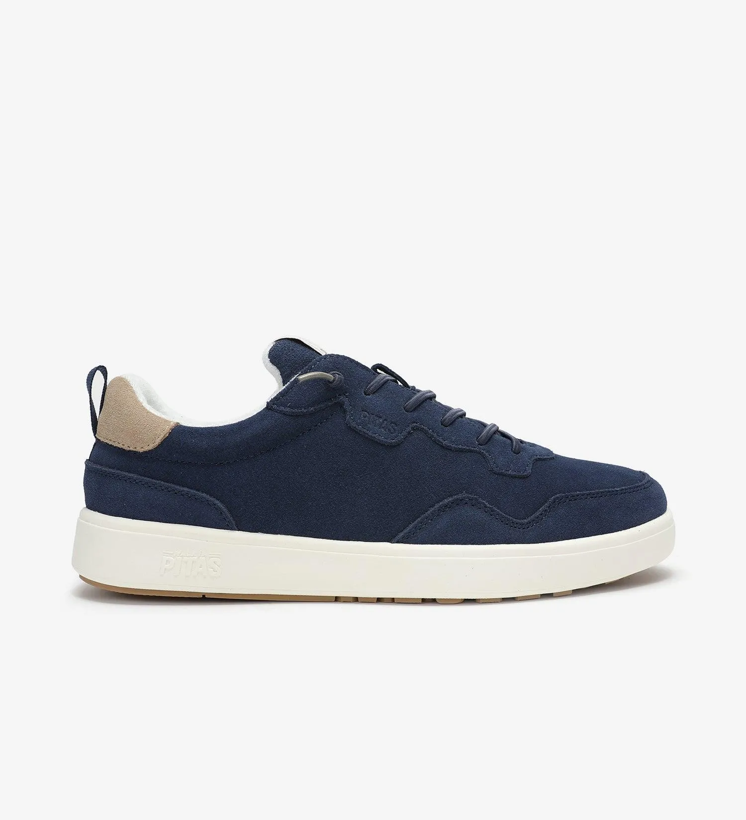 Balanced Stack Height Bounce Zone Mahon Suede Trainers