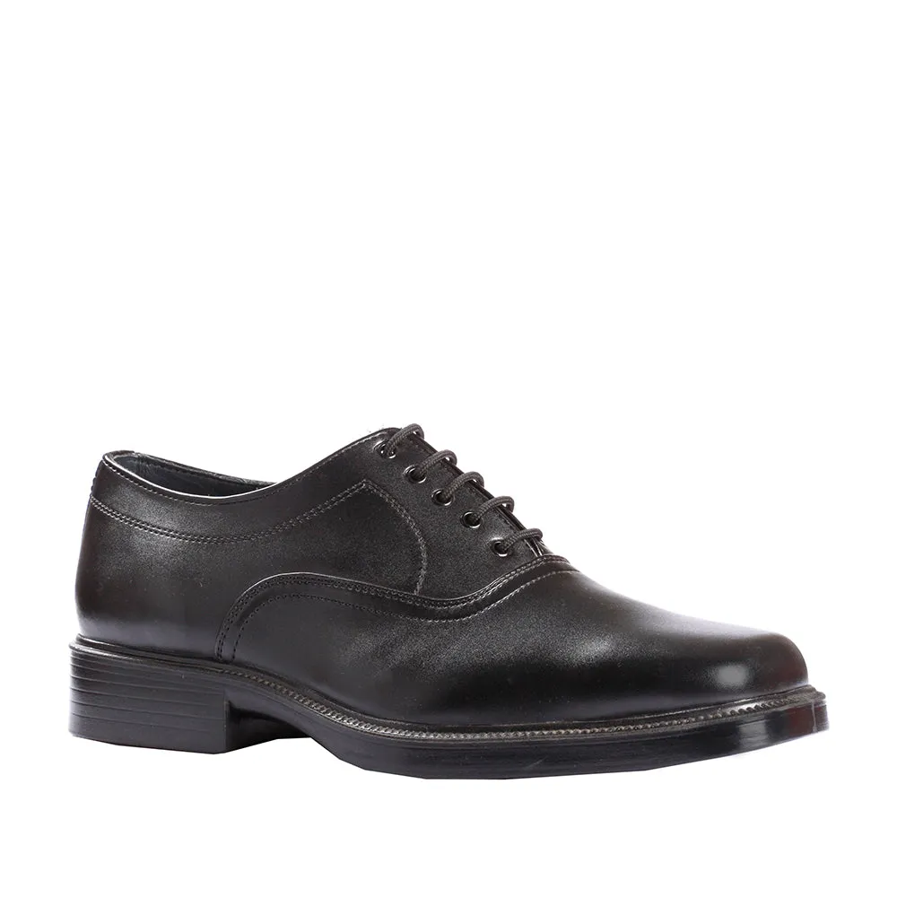 Smooth Surface British Style Fortune (Black) Classic Oxford Shoes For Men 7139-02 By Liberty