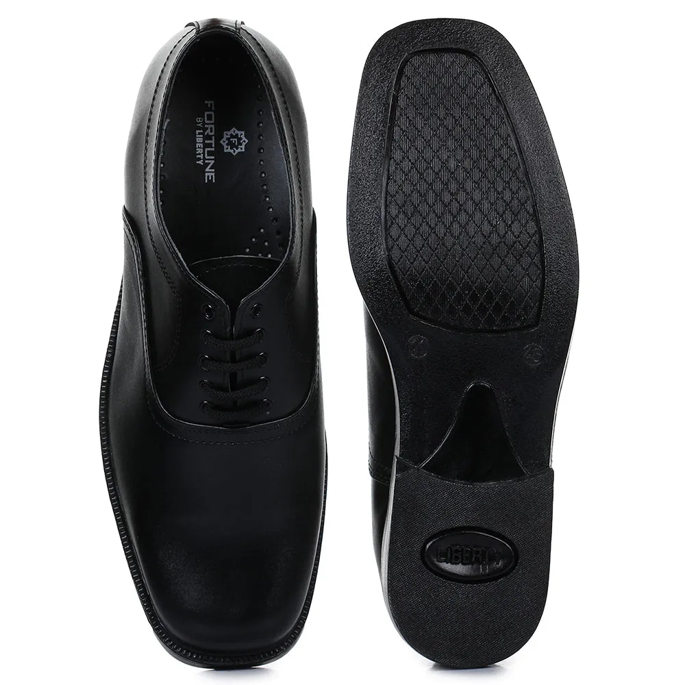 Light Knit Fortune (Black) Classic Oxford Shoes For Men 7139-02 By Liberty