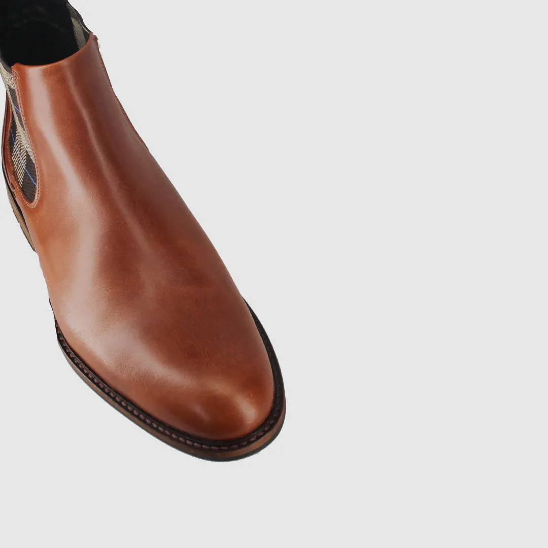 Slip Ease Faraday Chelsea Boots Tan Protective Build