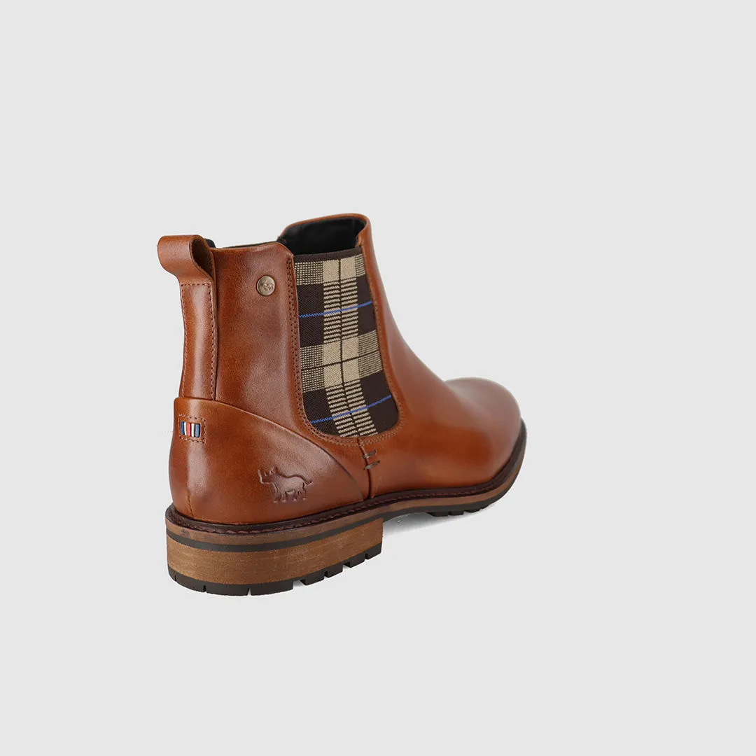 Storm Resistant Vibe Faraday Chelsea Boots Tan Comfortable Stability Stable Structure