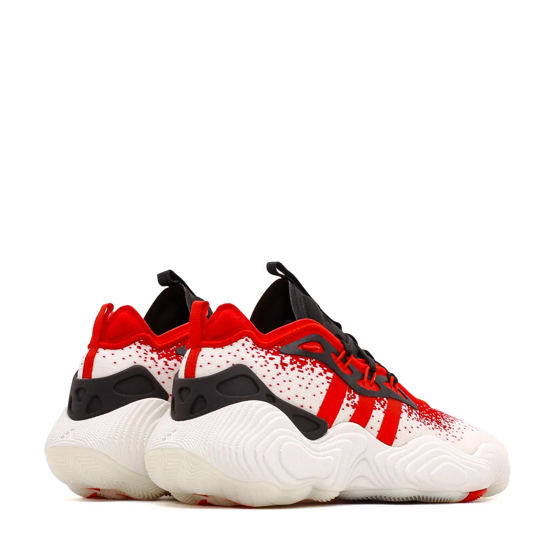 Canvas Cool Adidas Basketball Men Trae Young 3 White Red IE2704