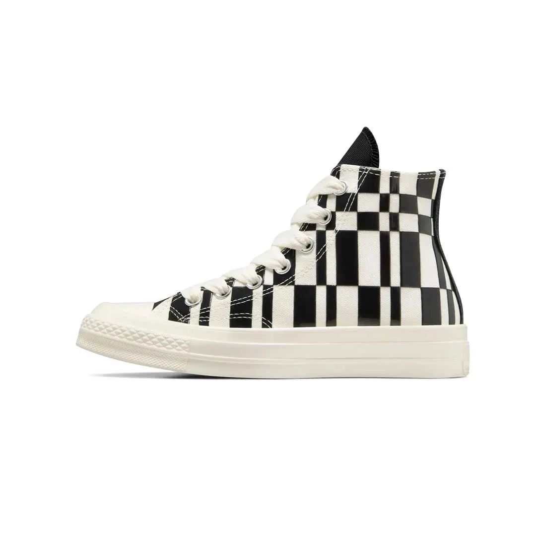 Converse - Unisex Chuck 70 Checkered High Top Shoes (A08764C) Seamless Fit Outdoor Explorers White Clean
