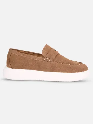 Smooth Wear Running Comfort Women's Beige Casual Slip On (IU1017)