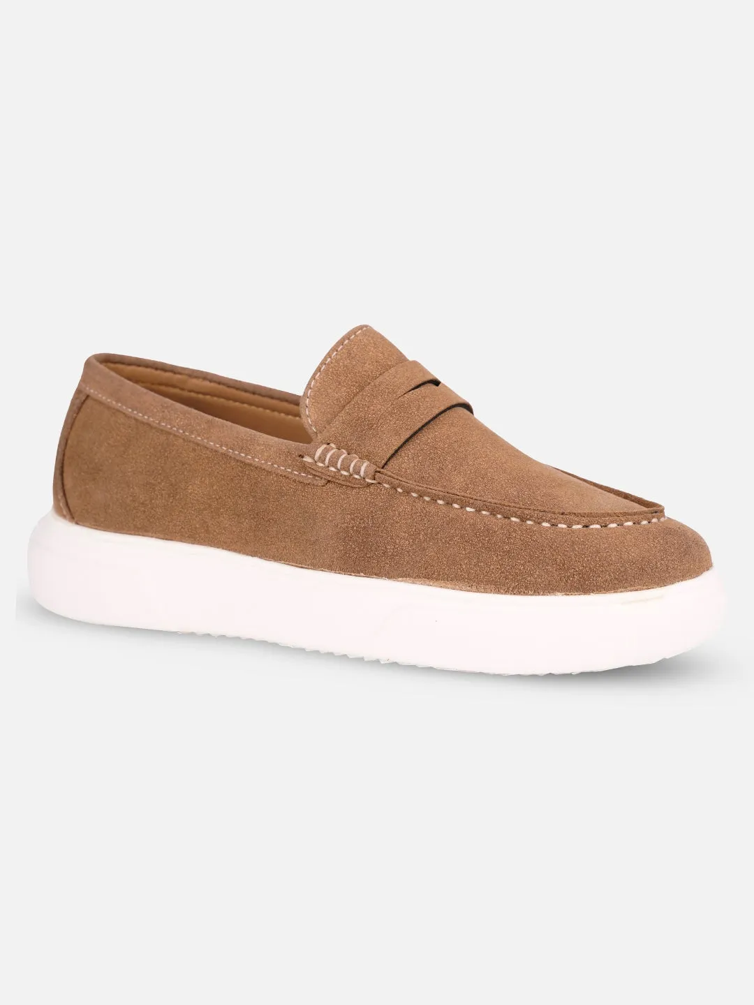 Street Pace Women's Beige Casual Slip On (IU1017)