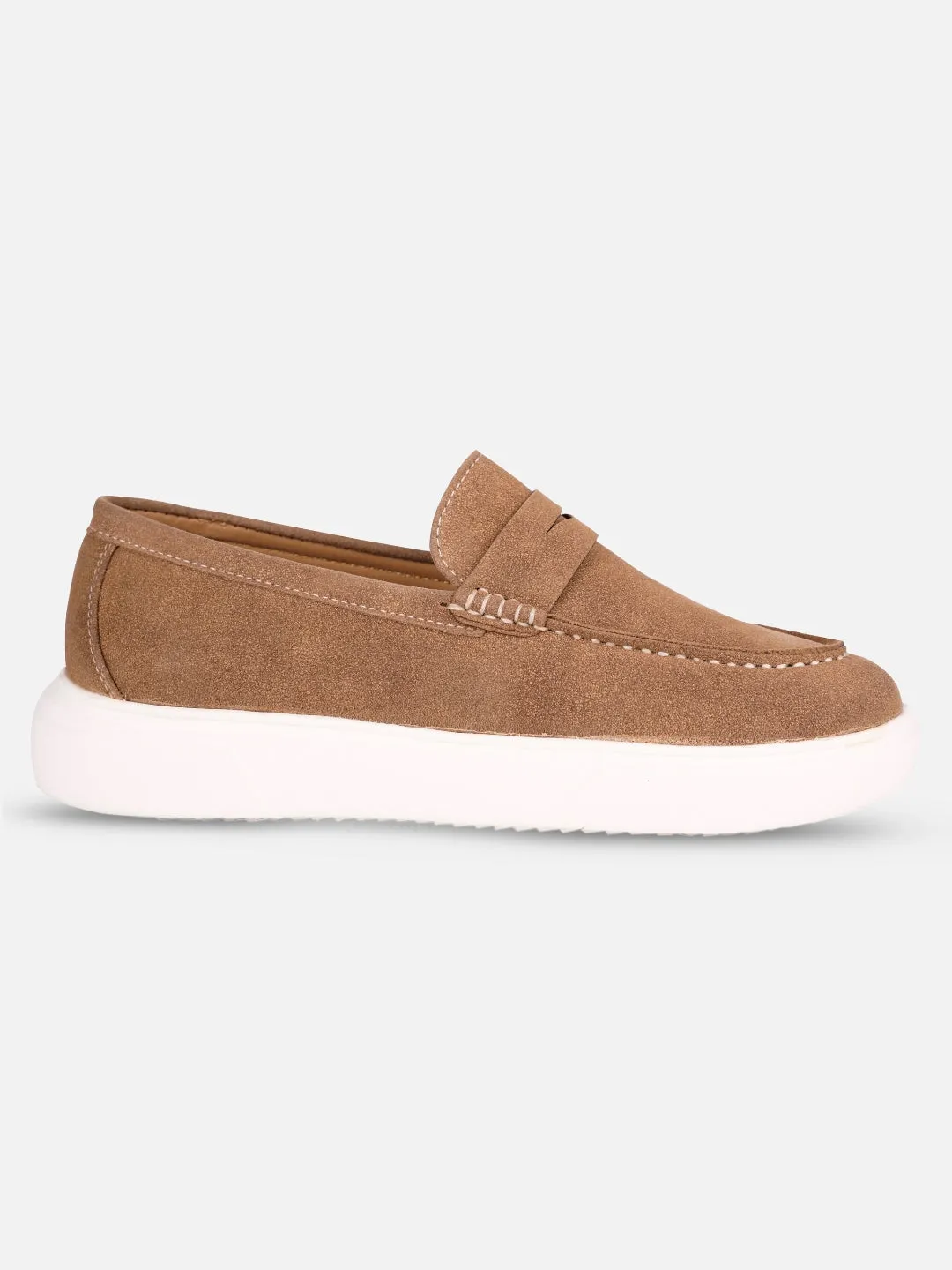 Smooth Wear Running Comfort Women's Beige Casual Slip On (IU1017)