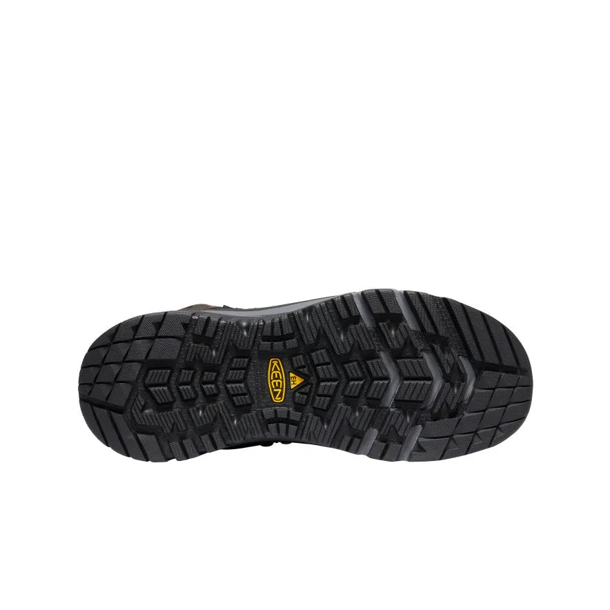 Men's Kansas City  Waterproof Mid (Carbon Toe)  |  Coffee Bean/Black Trail Running Reliable Design