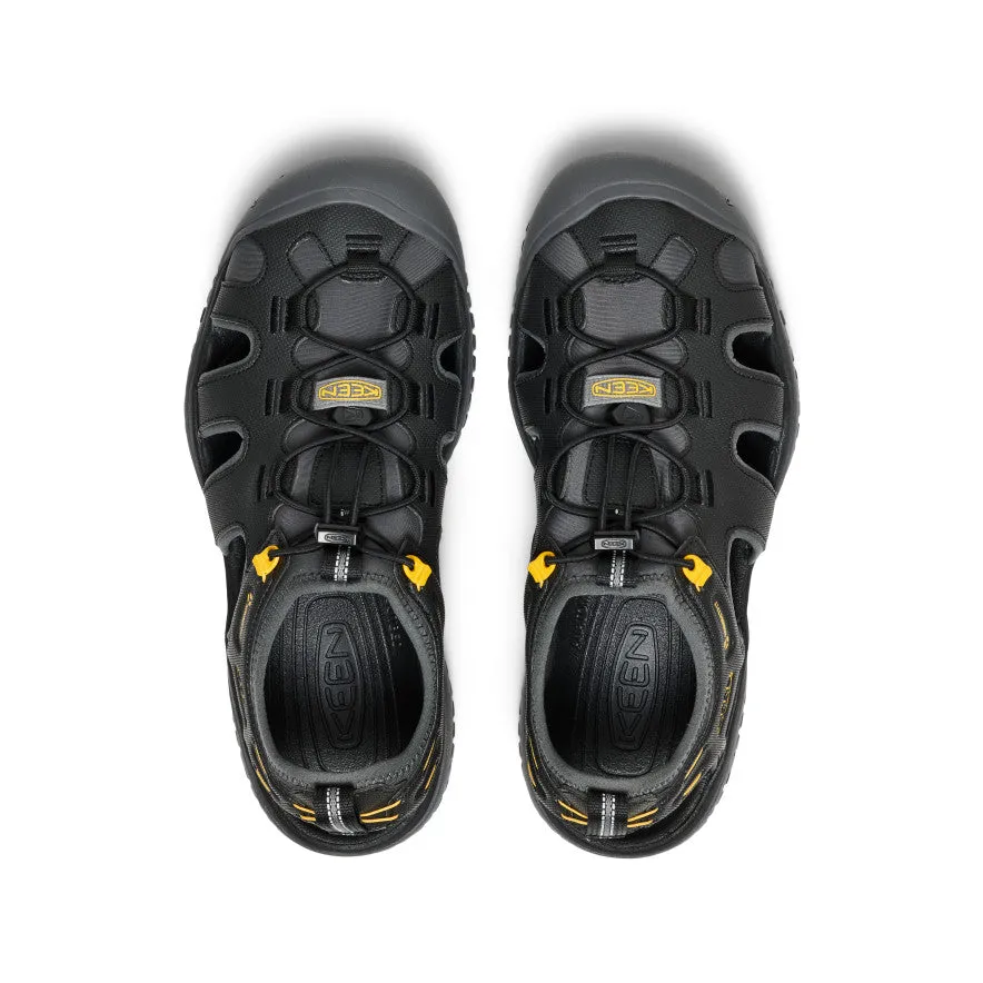 Quick Slip Sandals Men's SOLR Sandal  |  Black/Gold