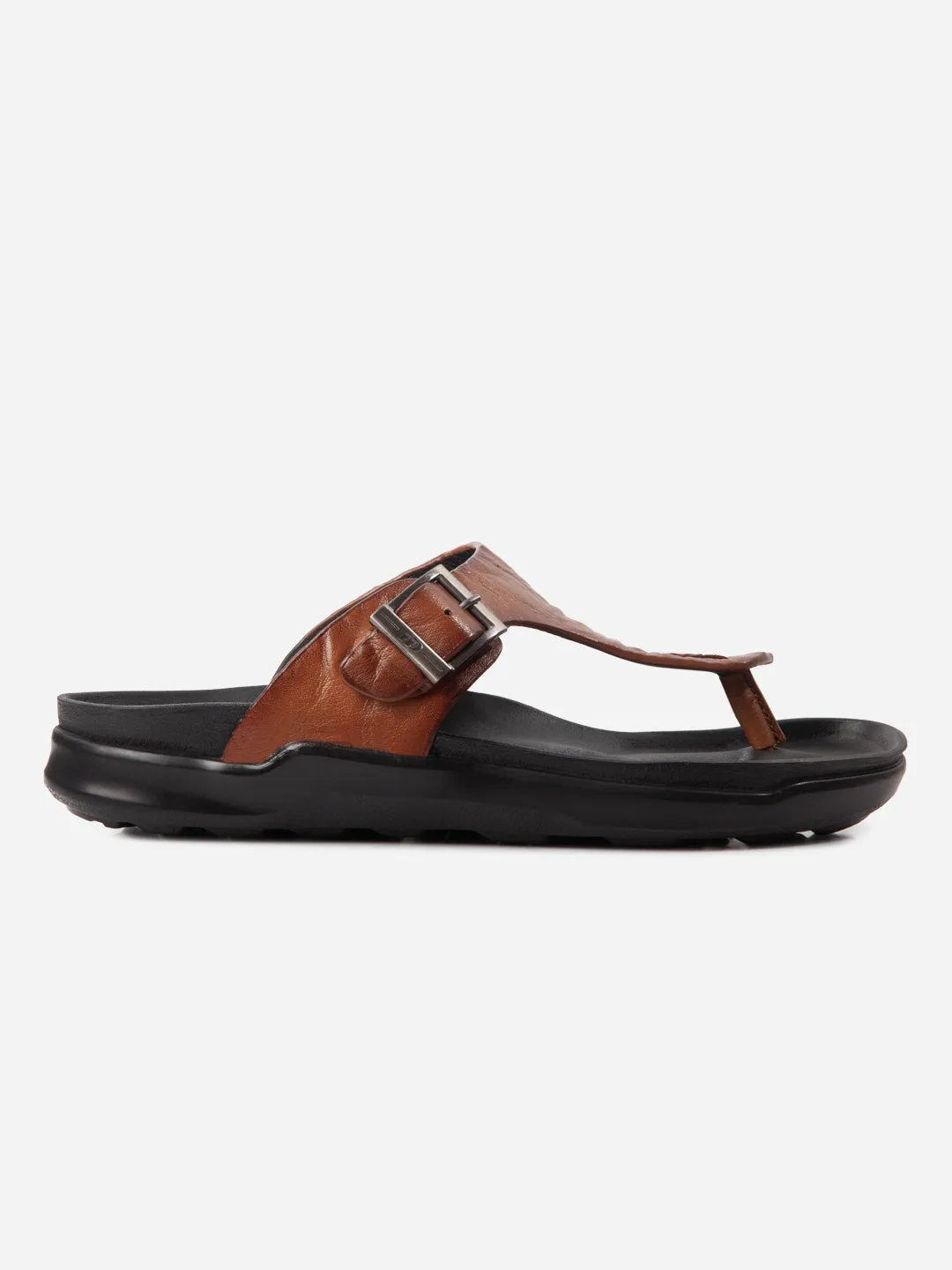 Men's Tan Thong Sandal (ID4226) Night Glow Bold Tone