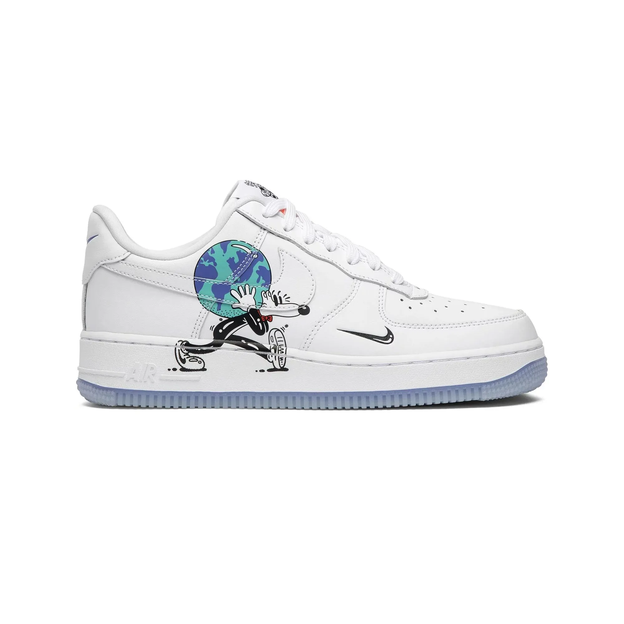 Nike Air Force 1 Flyleather 'Steve Harrington Earth Day' (2019) Arch Support Health Focused Anti Odor Gym Workout