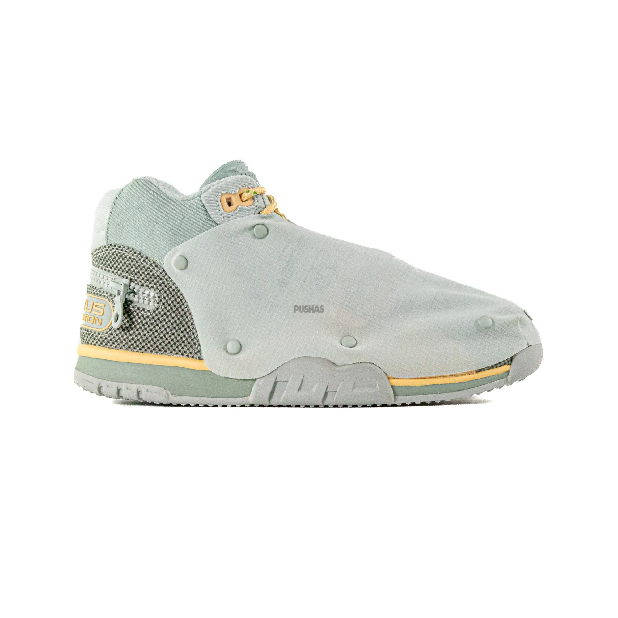 Low Arch Nike Air Trainer 1 SP 'Travis Scott Grey Haze' (2022)